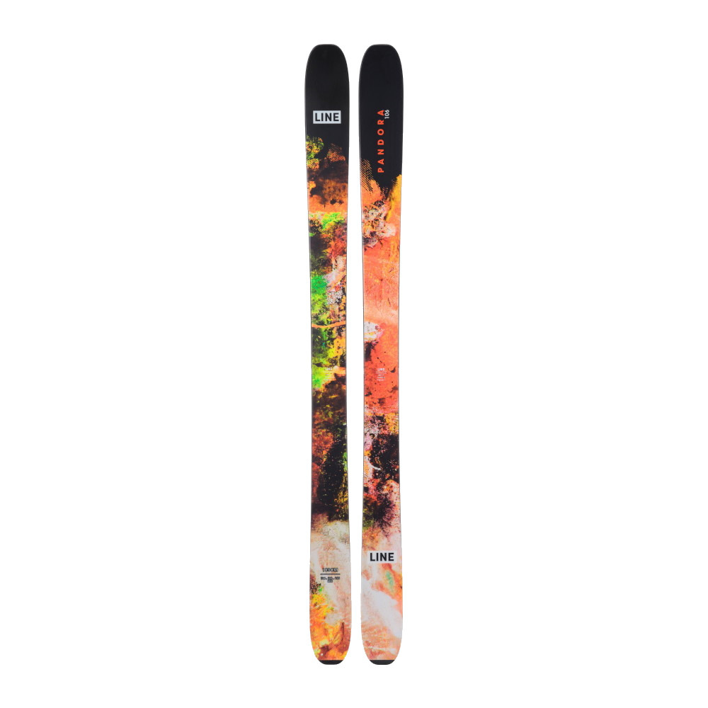 ラインスキー（LINE SKIS）（メンズ）スキー板 単品 PANDORA 106 LN24016800
