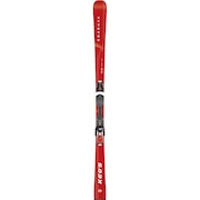 (メンズ)スキー板ビンディング付属 Keo’s KS-UQ/RD+チロリア PRD11 GW BK/WT/RD付モデル KS-UQ/RD +PRD11GW