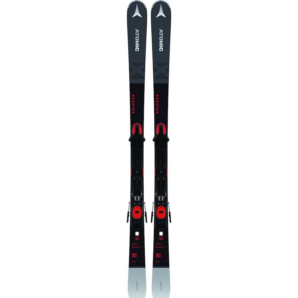 スキー 4点 セット メンズブーツ付き ATOMIC 21-22 REDSTER SC 156 162 170cm M10 GW 金具付き ストック付き 大人用 スキー福袋