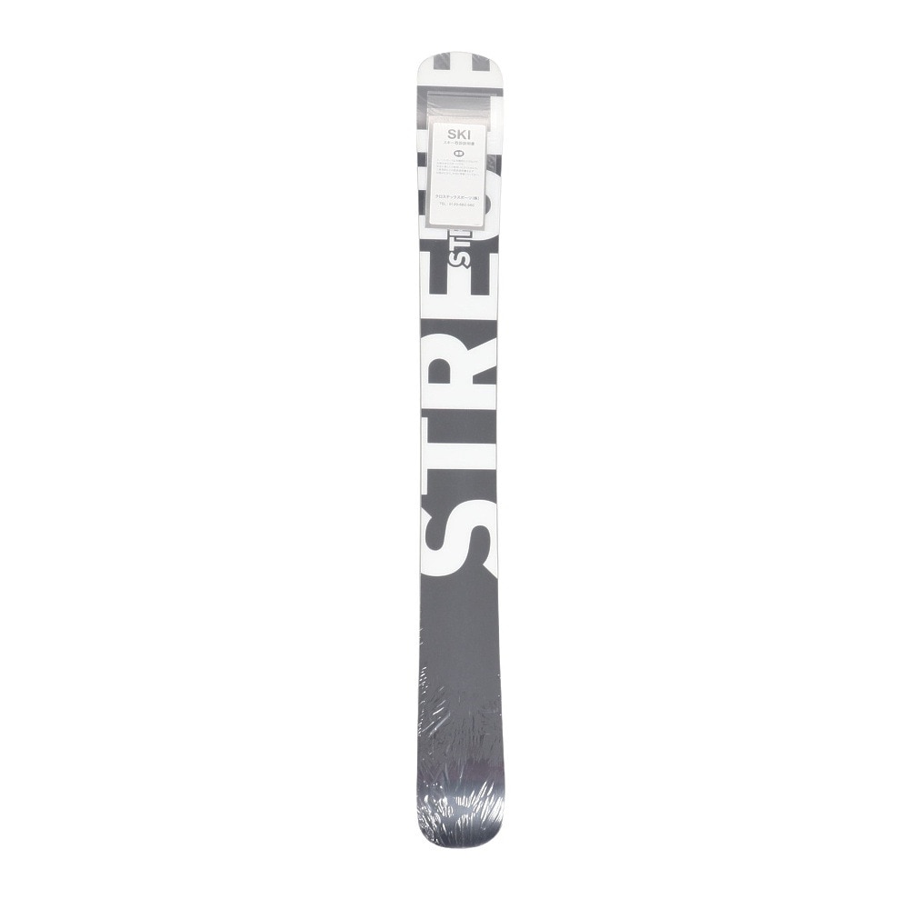 シュトロイレ（STREULE）（メンズ）ショートスキー板 ビンディング付属 24 ST－FREE99/XP10 ST23FG0018 BK/GY