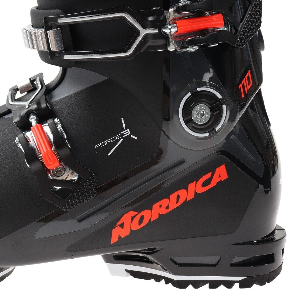 ノルディカ（NORDICA）（メンズ）スキーブーツ 23 SPEEDM スピードマシン 110 3 GW ブラック 撥水 軽量