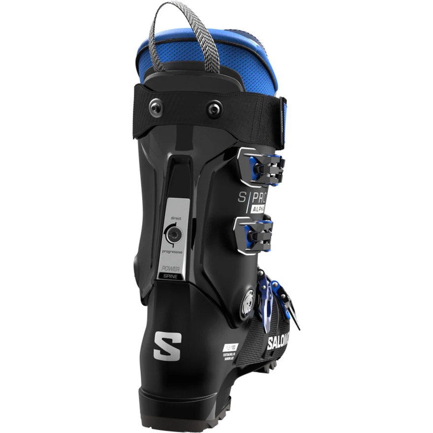 サロモン（SALOMON）（メンズ）スキーブーツ S/PRO ALPHA 120 EXPERT LINE 25 476373 Black/Race Blue/Race Blue