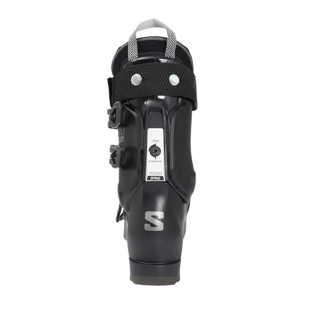 サロモン（SALOMON）（メンズ）スキーブーツ S/PRO ALPHA 110 25 476395 Black/Dark Grey Met./Black