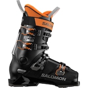 (メンズ)スキーブーツ S/PRO ALPHA 100 25 476398 Black/Dark Grey Met./Orange Tiger