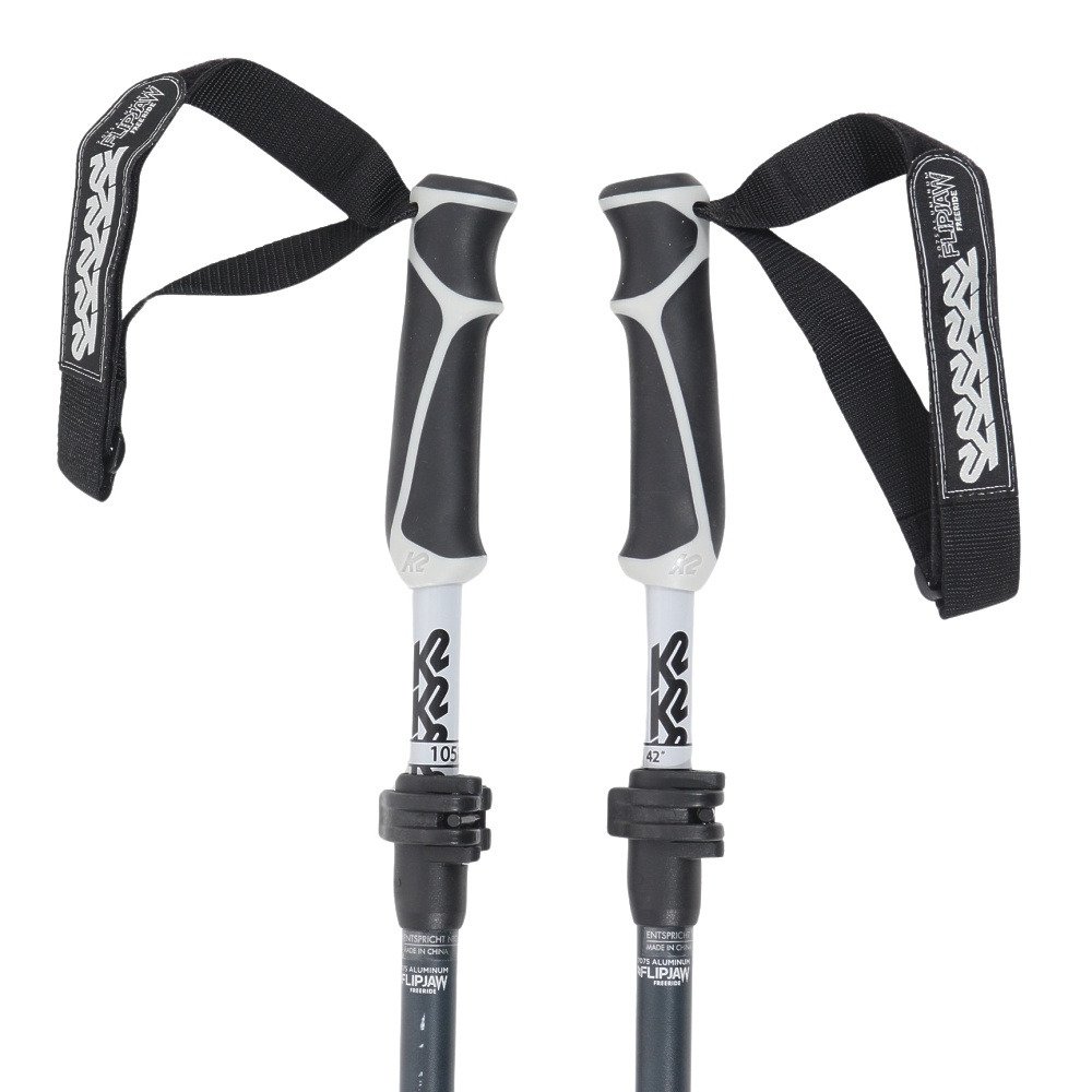 ケーツー（K2）（メンズ、レディース）スキーポール 22 FLIPJAW FREERIDE B/G S210900501