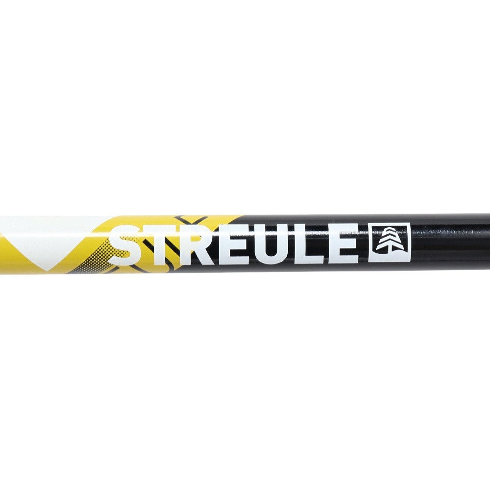 シュトロイレ（STREULE）（メンズ、レディース）スキーポール 26 ST‐TL AL 100‐125 ST25FG0027 BK/YL