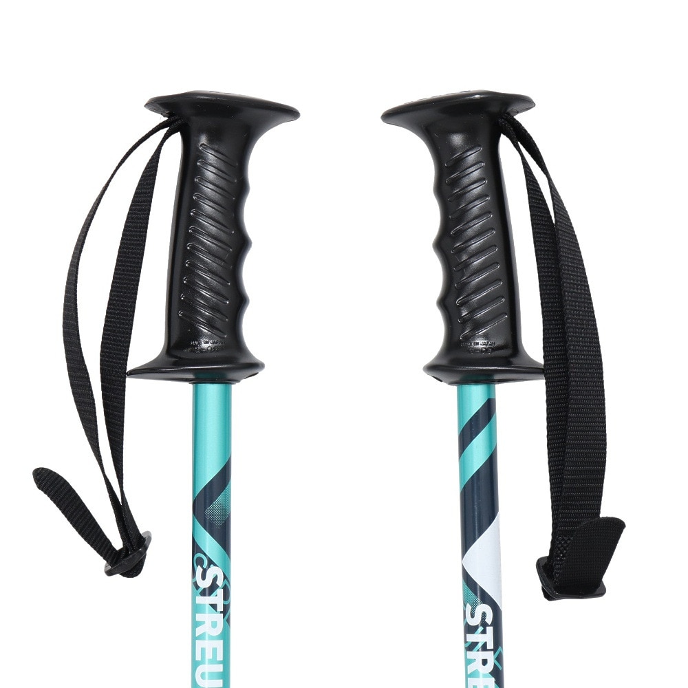 スキー用ストック 青と黒 長さ調整可能・伸縮式・フリーサイズ】ならスキー用品通販ショップ