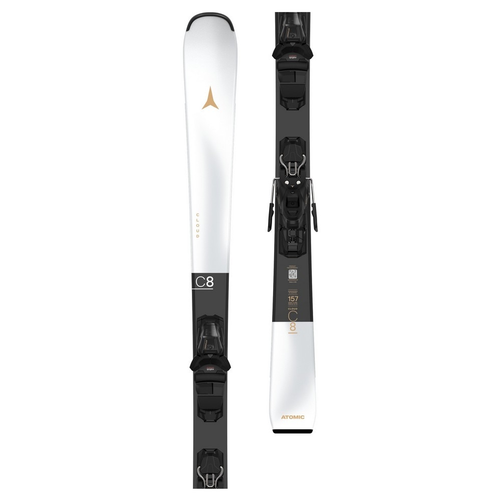 アトミック（ATOMIC）（レディース）スキー板 ビンディング付属 CLOUD C8+M 10 GW AASS03604