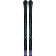 エラン（ELAN）（レディース）スキー 板 ビンディング付属 22-23 SNOW BLACK + ELW9 ブラック 金具付き