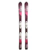 サロモン（SALOMON）（キッズ）ジュニア スキー板セット ビンディング付属 23 LUX Jr M + C5 GW 23 415363 ピンク リュクス