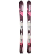 (キッズ)ジュニア スキー板セット 旧モデル ビンディングセット 23 LUX Jr S + C5 GW 23 415364 ピンク リュクス