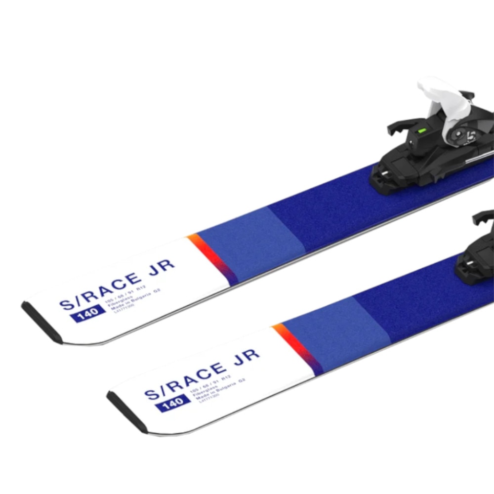 サロモン（SALOMON）（キッズ）ジュニア スキー板セット ビンディング付属 ブルー 23 S/RACE JR S +C5 GW 470421  エスレース 軽量 | マリン、ウィンタースポーツ用品はヴィクトリア