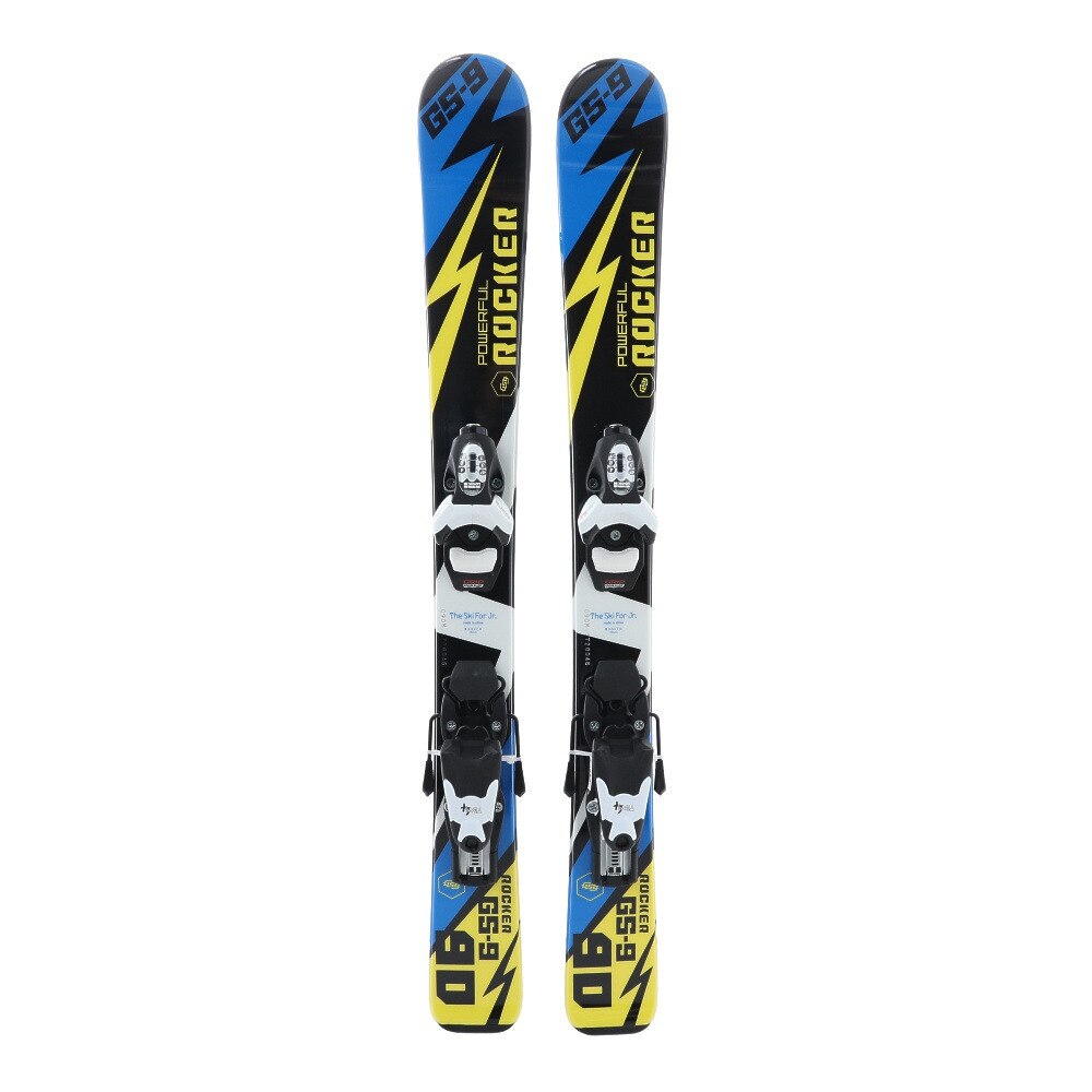 GS-9（GS-9）（キッズ）ジュニア スキー板 ビンディング付属 GS9 309Z1AO9032BLU/TEAM4 BK★★★