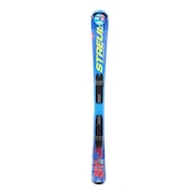 シュトロイレ（STREULE）（キッズ）ジュニア スキー板 ビンディング付属 22 STJB 309ST2ZE5043BL/SLR4.5BK