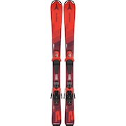 (キッズ)ジュニア スキー板 ビンディングセット 25 REDSTER J2 100-120/C5GW AASS03426