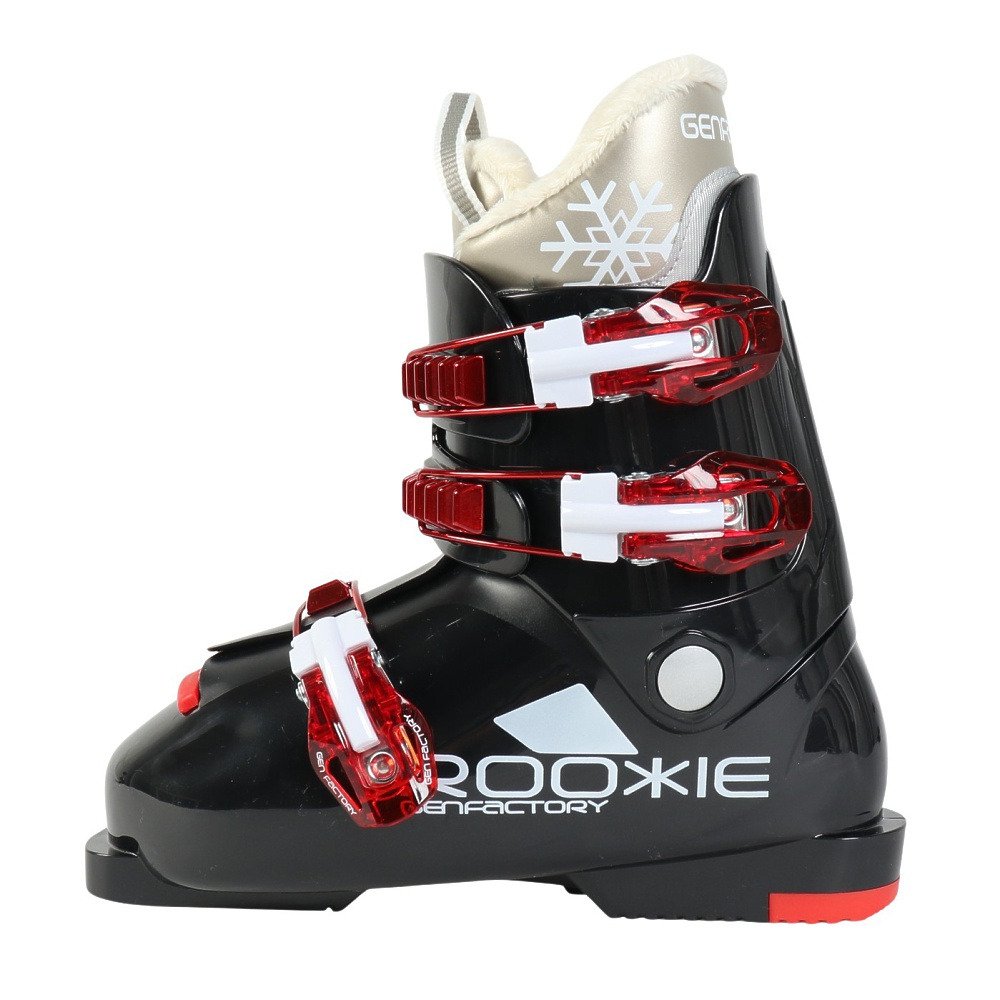 ゲン（GEN）（キッズ）ジュニア スキーブーツ ROOKIE BLK | ウィンター