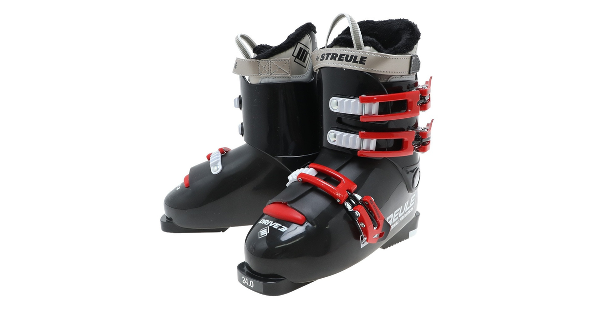 豪奢な ＳＴＲＥＵＬＥ ＪＲスキーブーツ スキー カービングブーツ DRIVE3 BLK