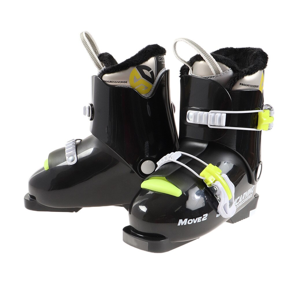 スノーカービング(SNOW CARVING)(キッズ)スキーブーツ ジュニア MOVE2 310SC10NS1033 BLK