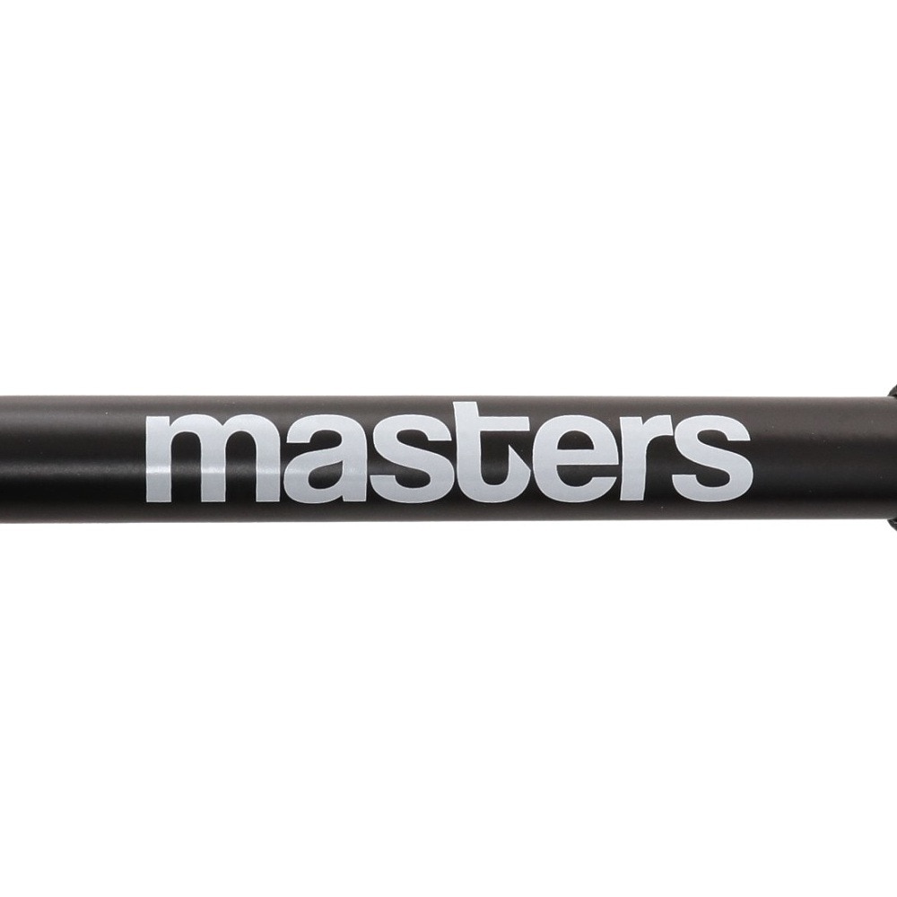 MASTERS（MASTERS）（キッズ）ジュニア 子供 スキーポール ストック ブラック レッド BUILDER Red 01W24200