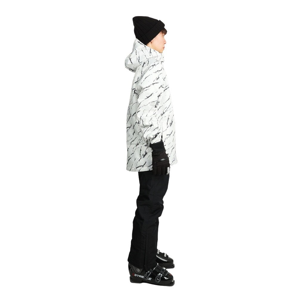 エアボーン（ARBN）（メンズ）MINERAL スキーウェア 上下セット スーツ AB23WW1332 WHT★★★