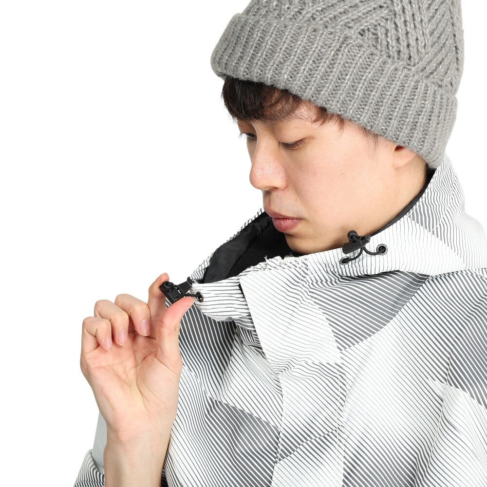 エターナルプログレス（ETERNAL PROGLESS）（メンズ）22-23 スキーウェア 上下セット ダイアゴナルラインスーツ 313NN2HHM0035 WHT ホワイト 抗菌