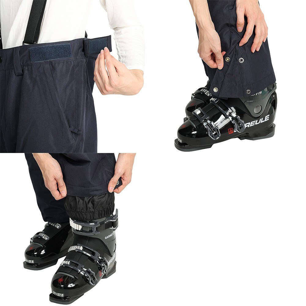 エアボーン（ARBN）（メンズ）スキーウェア 上下セット セットアップ 23 YOKE スーツ AB33WW1398 BRN ブラウン 抗菌防臭