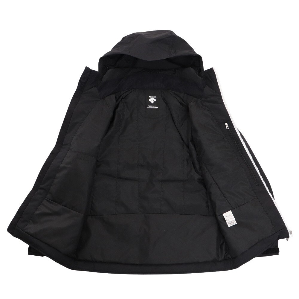 デサント（DESCENTE）（メンズ）22-23 スキーウェア 上下セット DWMUJH72X BLK ブラック 保温 スキー スノーボード