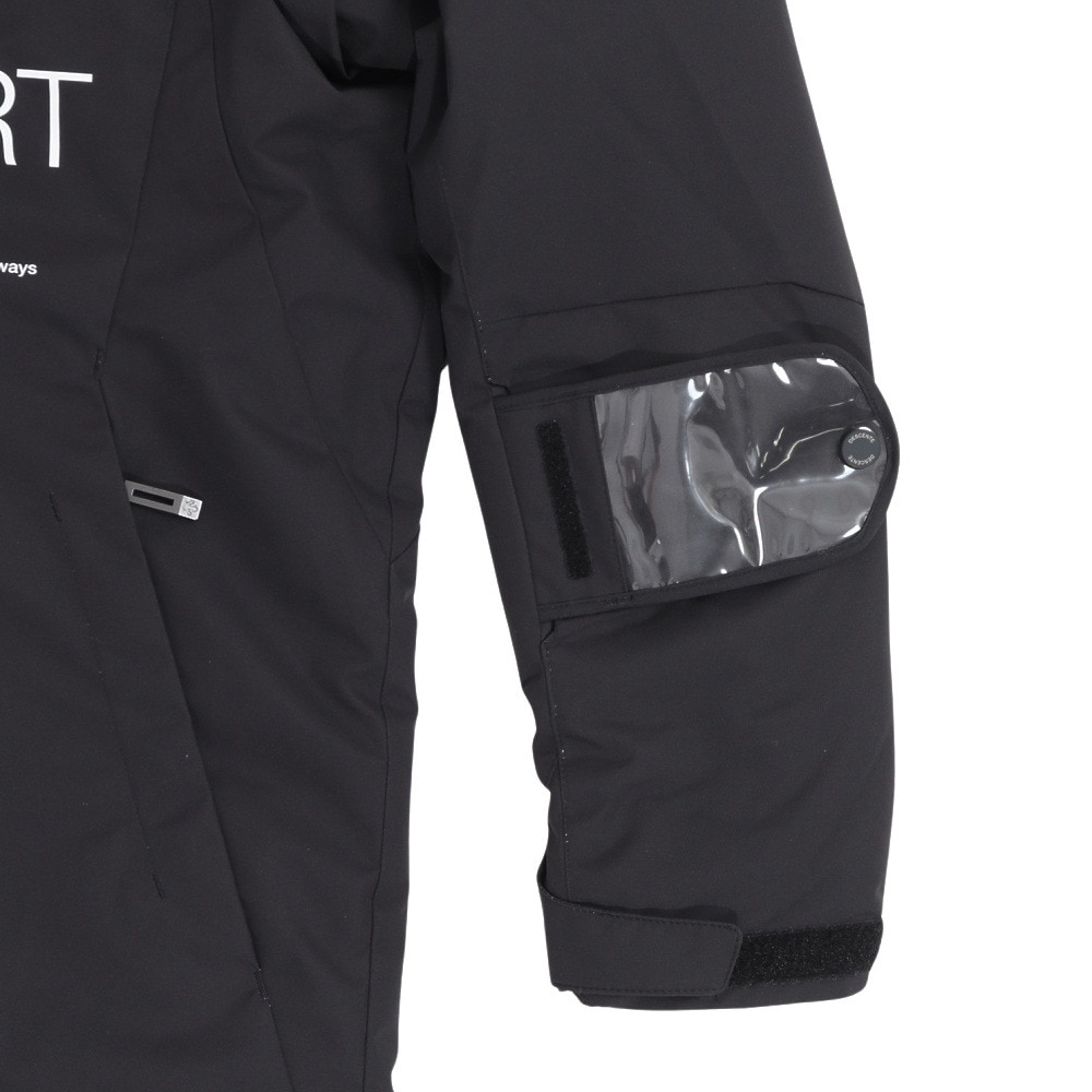 デサント（DESCENTE）（メンズ、レディース）スキーウェア スーツ ジャケット パンツ 上下セット DWMWJH72X BLK