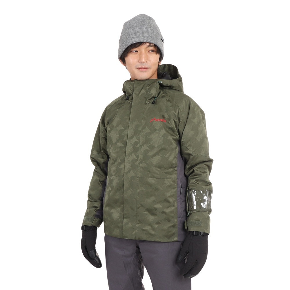 フェニックス（PHENIX）（メンズ）スキーウェア 上下セット Camo Jaquard Two-piece PSM232P40 KHAKI