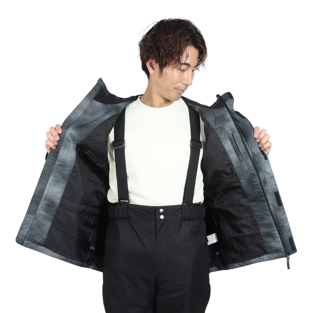 シュトロイレ（STREULE）（メンズ）スキーウェア フォグスーツ 上下セット ST23FW0030 BLK