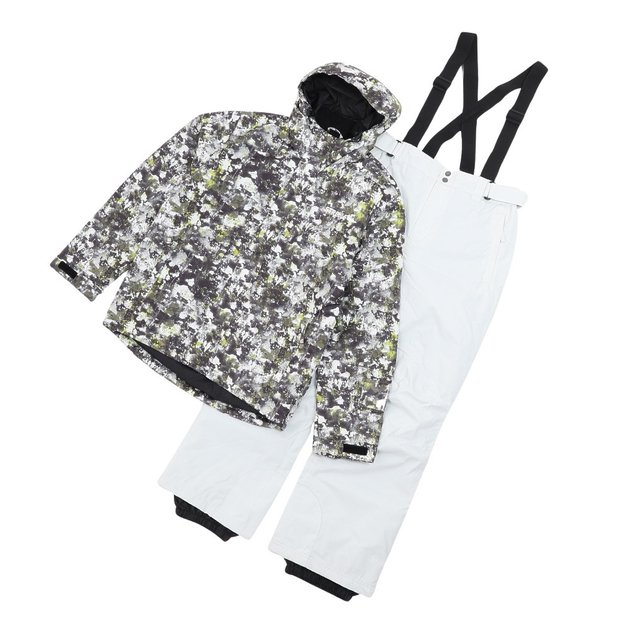 スノーボードウェア streule ウェア シュトロイレ STREULE スキー スキーウェア LUCA ジャケット ST22FW0018 CHA 防水 撥水 吸湿発熱 チャコールグレー Men s 0 ファッション