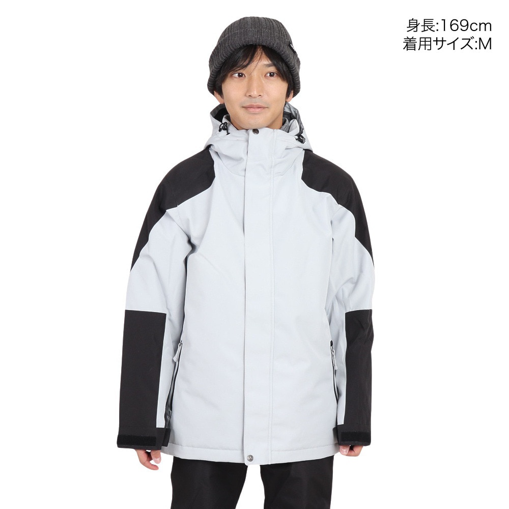 エアボーン（ARBN）（メンズ）スキーウェア 上下セット スーツ YOKE AB43WW1515 GRY