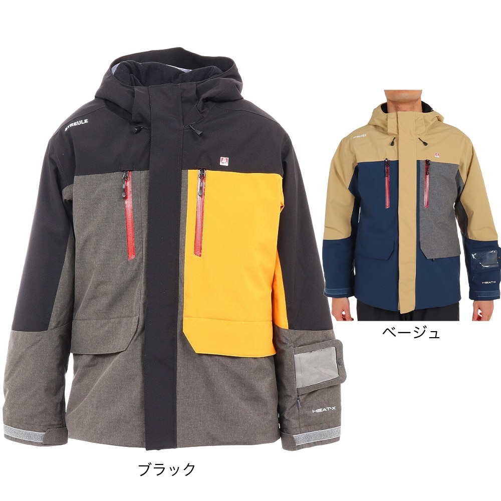 シュトロイレ（STREULE）（メンズ）スキーウェア NICO 3in1 ジャケット 313ST2OY5103JKT BLK 21-22