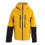 J.LINDEBERG（メンズ）スキーウェア メンズ ジャケット イエロー ブラック 防寒 防風 防水 Aerial Pro Shell JK 074-57016-019