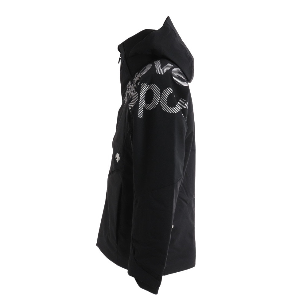 美品♡デサント メンズ XL スキー スノボー ウェア ジャケット単品　黒　ロゴ