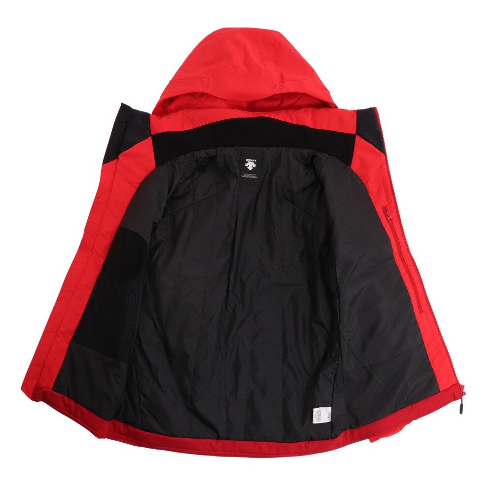 デサント（DESCENTE）（メンズ）スキーウェア ジャケット メンズ スノーボードウェア レッド 22-23 S.I.O  インシュレイテッドジャケット DWMUJK74 ERD