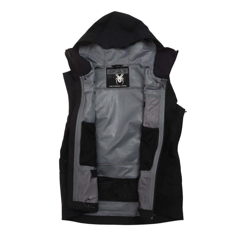 ボルコム（Volcom）（メンズ）スノーボード ウェア メンズ ボードウェア スノボ ジャケット SANCTION ジャケット ブラック