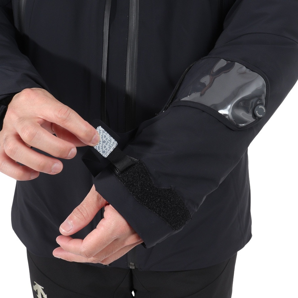 デサント（DESCENTE）（メンズ）スキーウェア ジャケット S.I.O 3D-インシュレータージャケット DWUWJK53 BLK