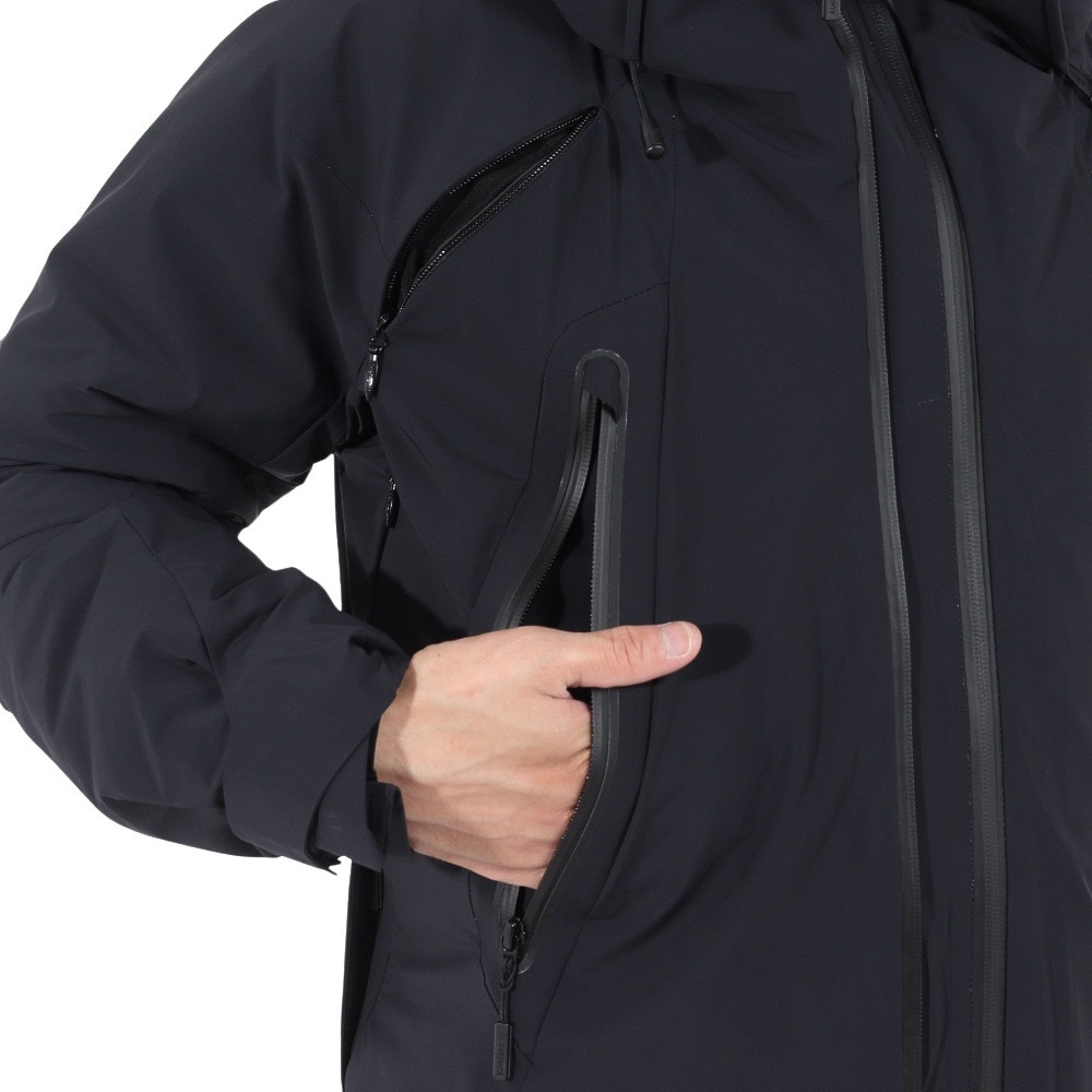 デサント（DESCENTE）（メンズ）スキーウェア ジャケット S.I.O 3D-インシュレータージャケット DWUWJK53 BLK