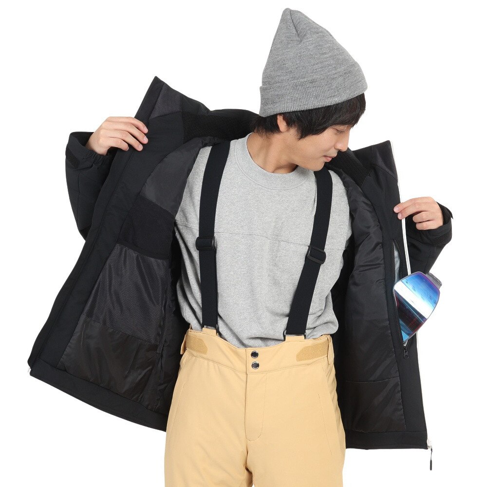 デサント（DESCENTE）（メンズ）スキーウェア ジャケット S.I.Oインシュレーテッドジャケット DWMWJK74 BLK