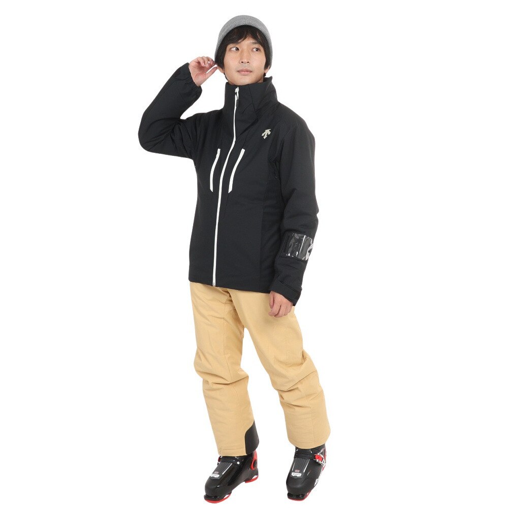 デサント（DESCENTE）（メンズ）スキーウェア ジャケット S.I.Oインシュレーテッドジャケット DWMWJK74 BLK