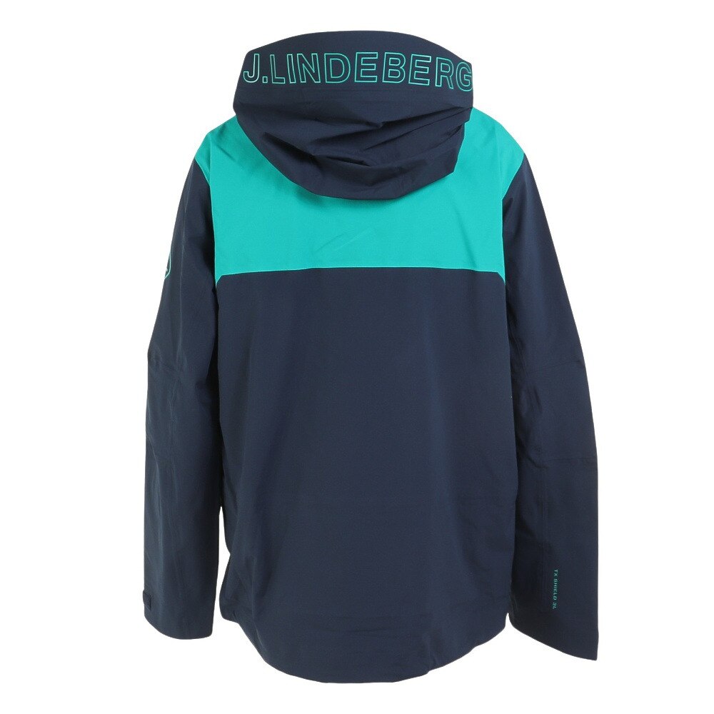 J.LINDEBERG（メンズ）スキーウェア エアリアル ブロックド シェル ジャケット 074-59023-098