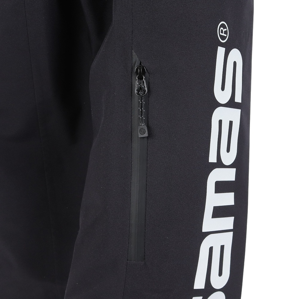 サマス（SAMAS）（メンズ）スキーウェア ジャケット SYMPATEX SHELL JACKET SM3QJN010001 BLK
