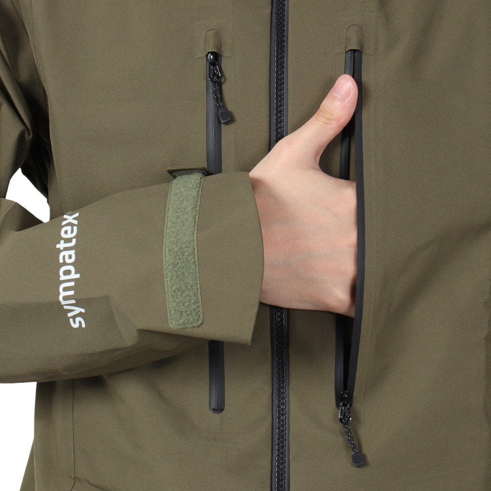 サマス（SAMAS）（メンズ）スキーウェア ジャケット SYMPATEX SHELL JACKET SM3QJN010001 KHK