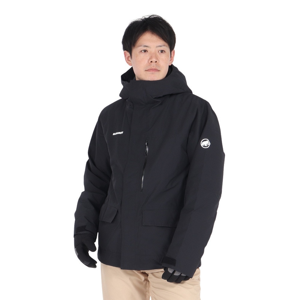 マムート（MAMMUT）（メンズ）スキーウェア フォール ライン ハードシェル サーモ フーデッド ジャケット 1010-30890-0001