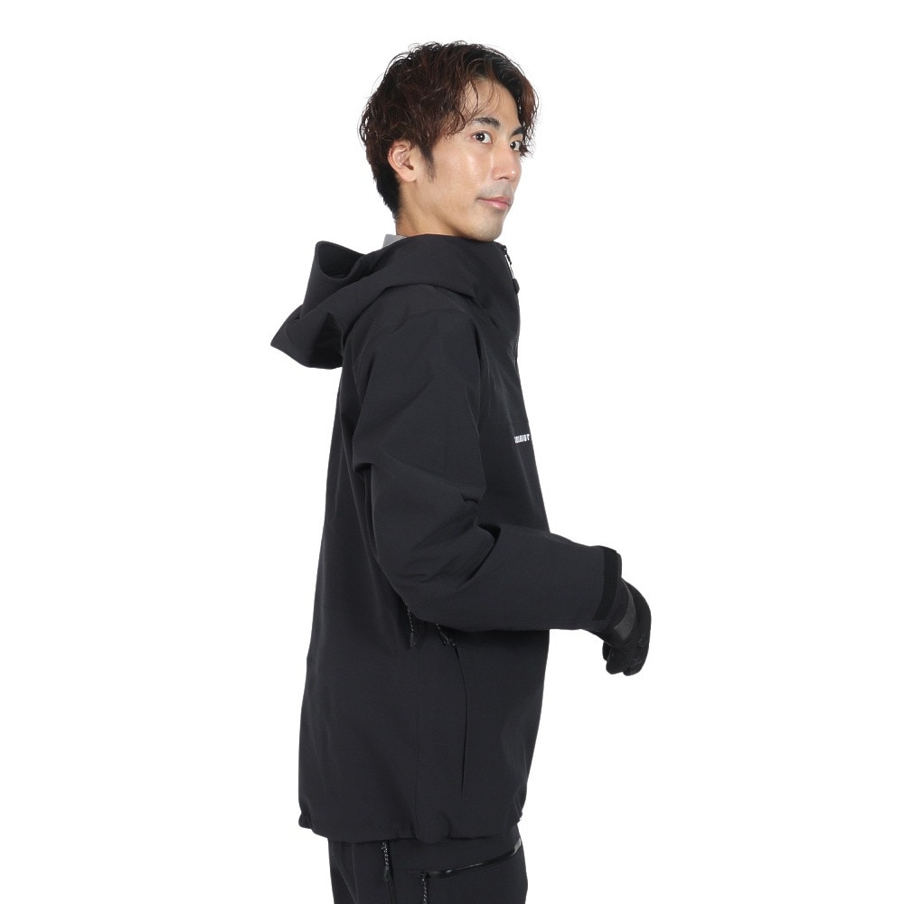 マムート（MAMMUT）（メンズ）ストーニー ハードシェル フーデッド ジャケット アジアンフィット 1010-30990-0001