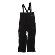 (メンズ)スキーウェア パンツ ビブ ブラック 防水 防寒 防水 Aerial Bib Shell PT 074-77013-019