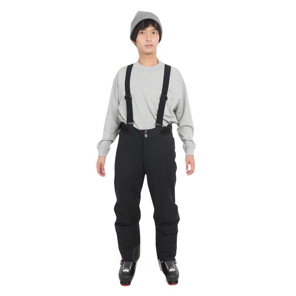 デサント（DESCENTE）（メンズ）スキーウェア パンツ ラクシングインシュレイテッドパンツ DWMWJD74 BLK