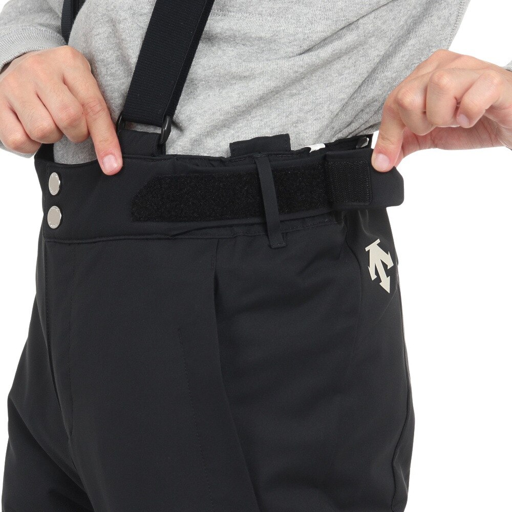 デサント（DESCENTE）（メンズ）スキーウェア パンツ ラクシングインシュレイテッドパンツ DWMWJD74 BLK