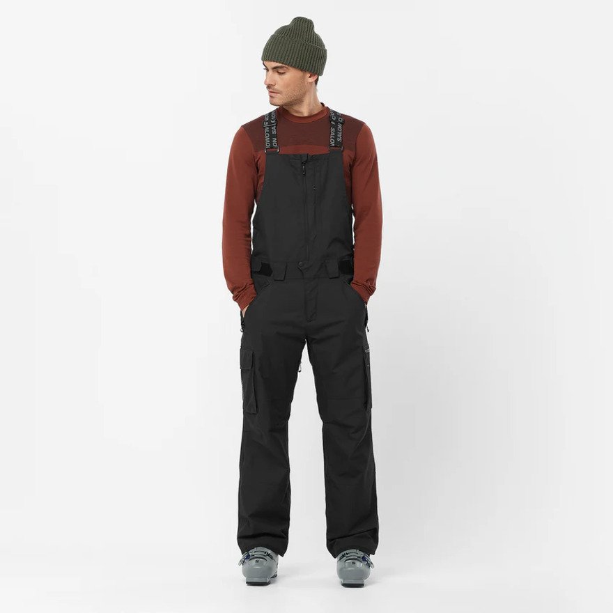 サロモン（SALOMON）（メンズ）TRANSFER BIB スキーパンツ LC2273700